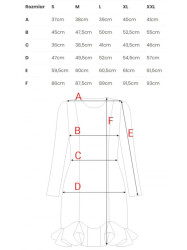 M880 Ruffled hem dress - royal blue