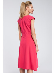 M296 Inverted pleat dress - pink