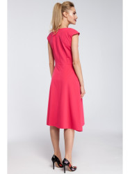 M296 Inverted pleat dress - pink
