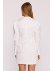 M881 Jacquard blazer dress - cream