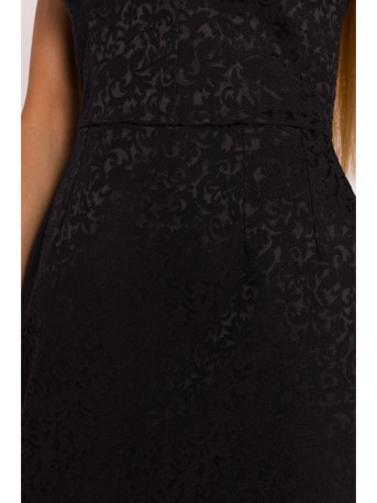 M882 Jacquard mini dress - black