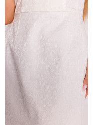 M882 Jacquard mini dress - cream