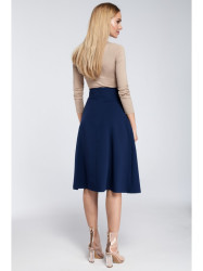 M302 Skater midi skirt - navy blue