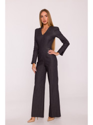 M883 Denim-look jumpsuit - graphite