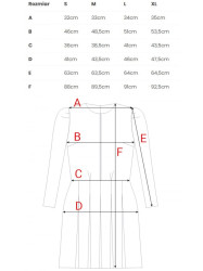 M884 Denim-look dress - beige