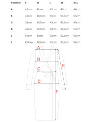 S415 Shirt dress tied at the waist - beige