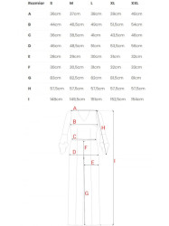 S416 Jumpsuit with ruffled sleeves - maroon