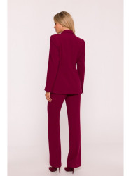 S417 Taliored blazer - maroon