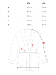 B297 Collarless knit open front blazer - sand