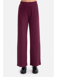 B300 Rib knit trousers - plum