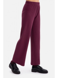 B300 Rib knit trousers - plum