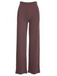 B300 Rib knit trousers - brown
