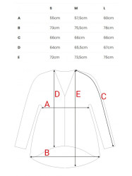 B304 Knit V-neck pullover top - maroon