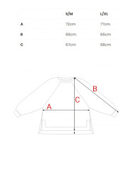 B306 Knit relaxed fit sweatshirt - dark chocolate