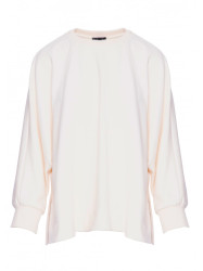 B306 Knit relaxed fit sweatshirt - vanilla