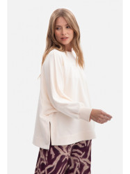 B306 Knit relaxed fit sweatshirt - vanilla