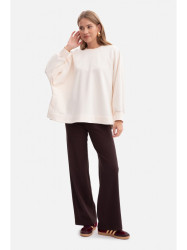 B306 Knit relaxed fit sweatshirt - vanilla