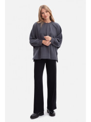 B306 Knit relaxed fit sweatshirt - steel