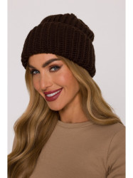 M895 Ribbed beanie - brown