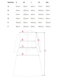 K010 Fit & flare dress with gathered waistline - dove grey