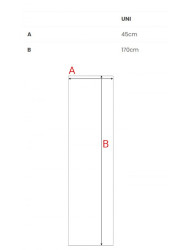 M896 Ribbed scarf - grey