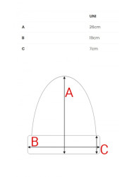 M897 Cable knit beanie - beige