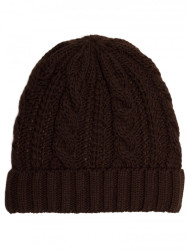 M897 Cable knit beanie - brown