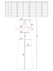 S421 Jumpsuit with a tie bow - lavender