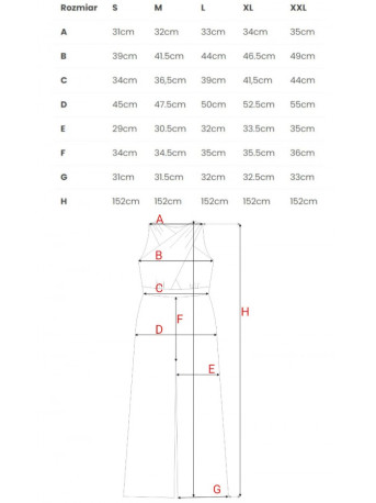 K029 Cross front jumpsuit - red