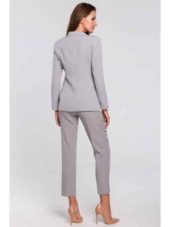 K036 Single buttom blazer - grey