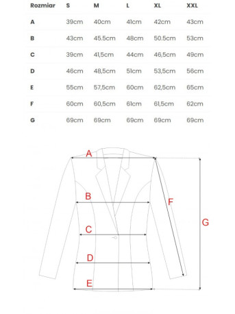 K036 Single buttom blazer - black