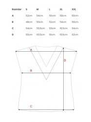 S206 Sleeveless top with lace neckline - beige